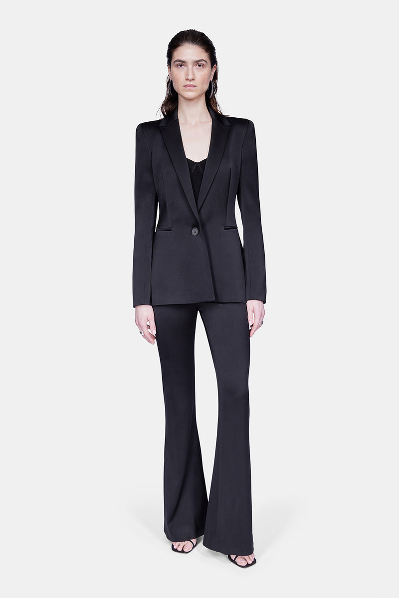 Sculpted Blazer - Black