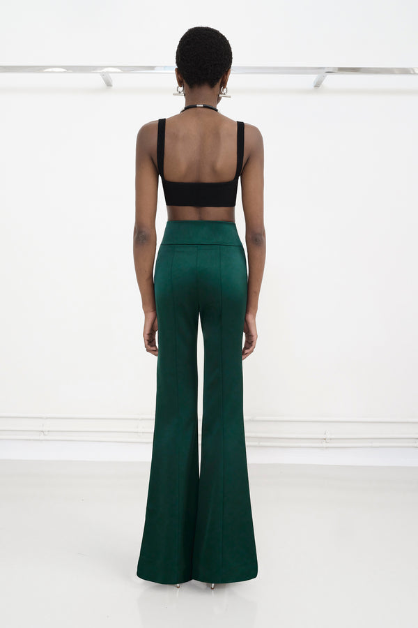 Sculpted Trousers - Pine