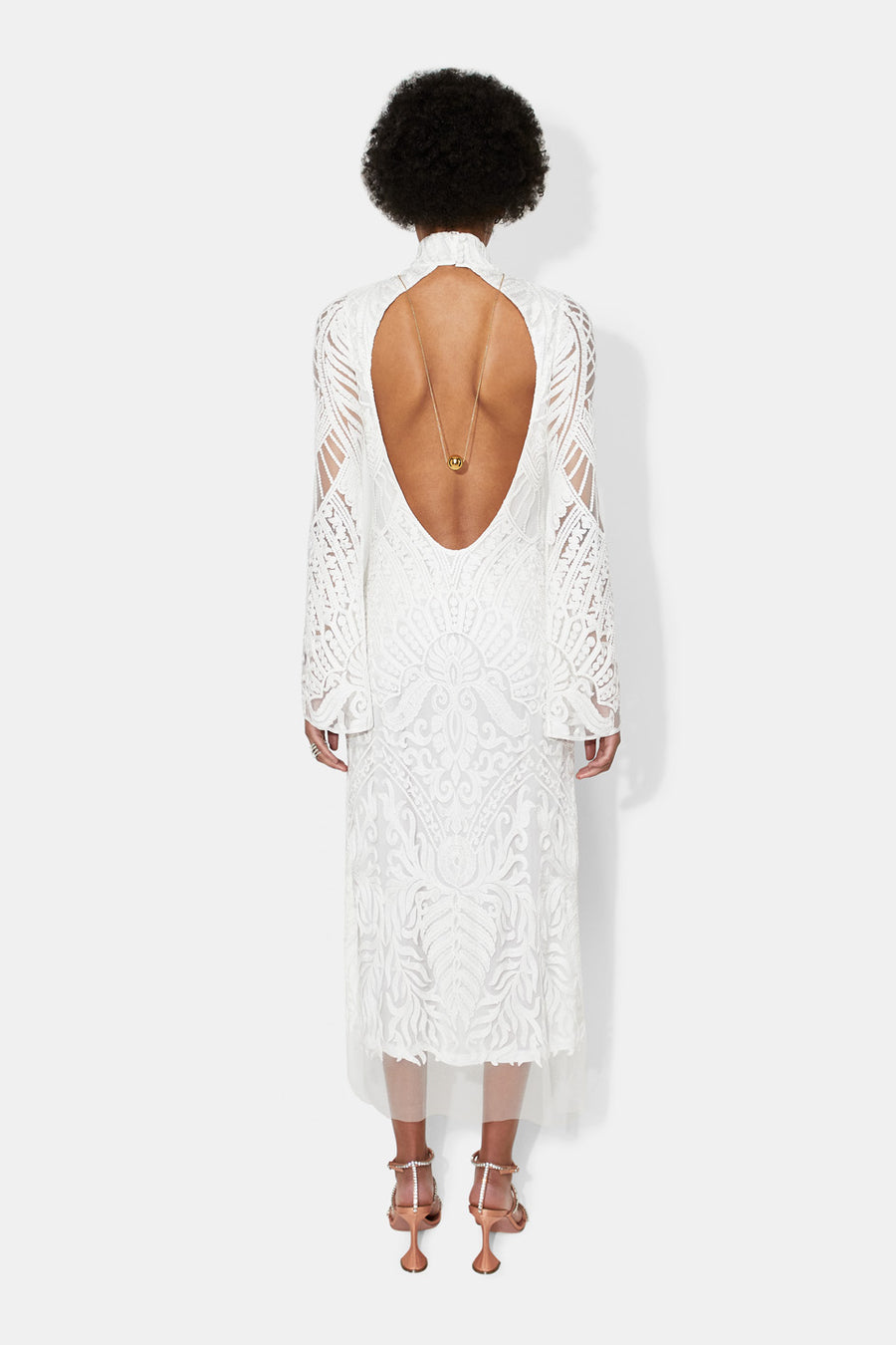 Borghese Backless Dress
