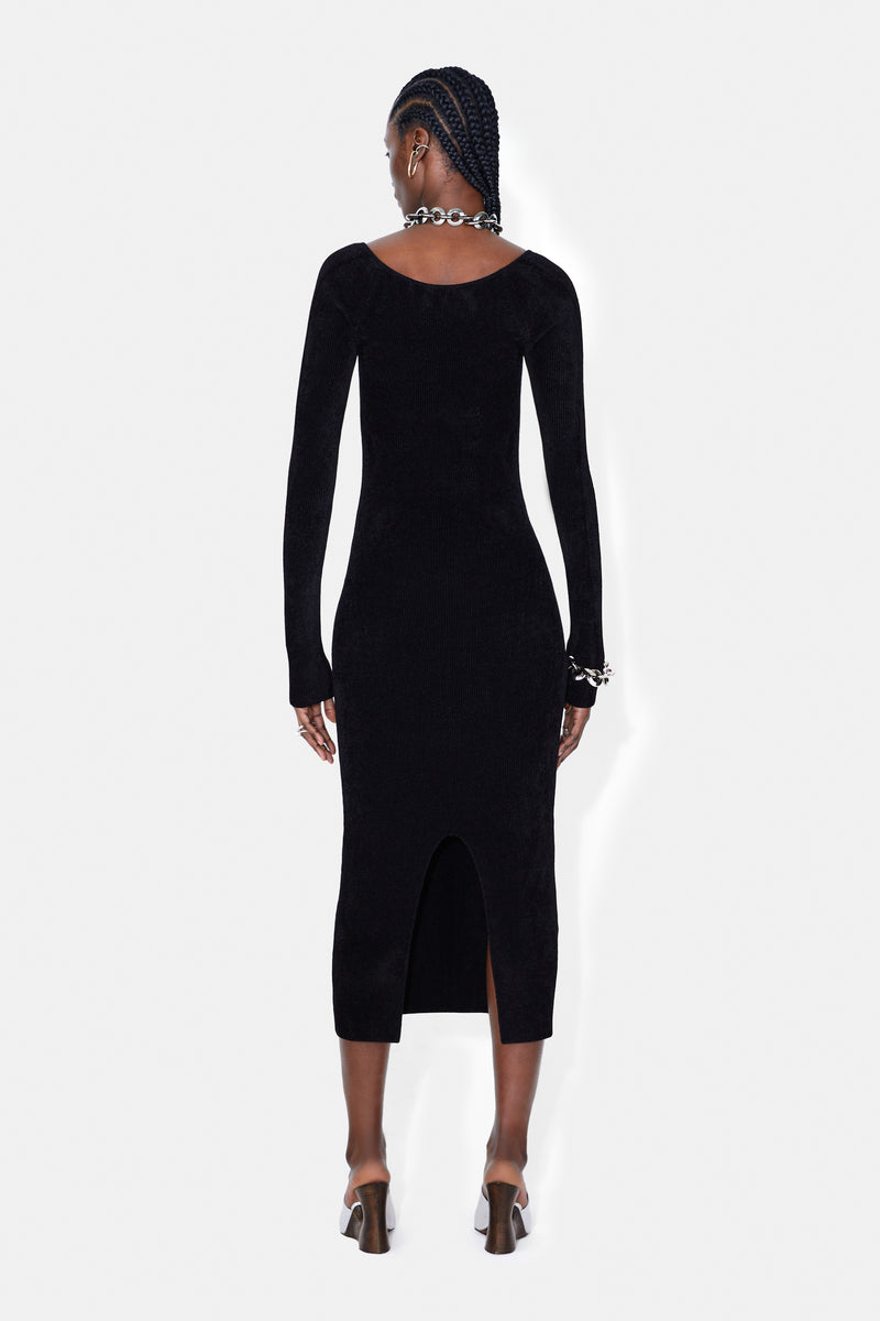 Velvet Freya Dress - Black