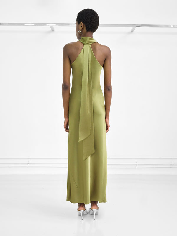 Cropped Pandora Dress - Olive