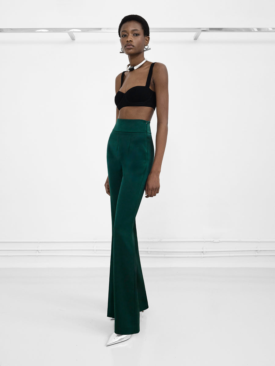 Sculpted Trousers - Pine