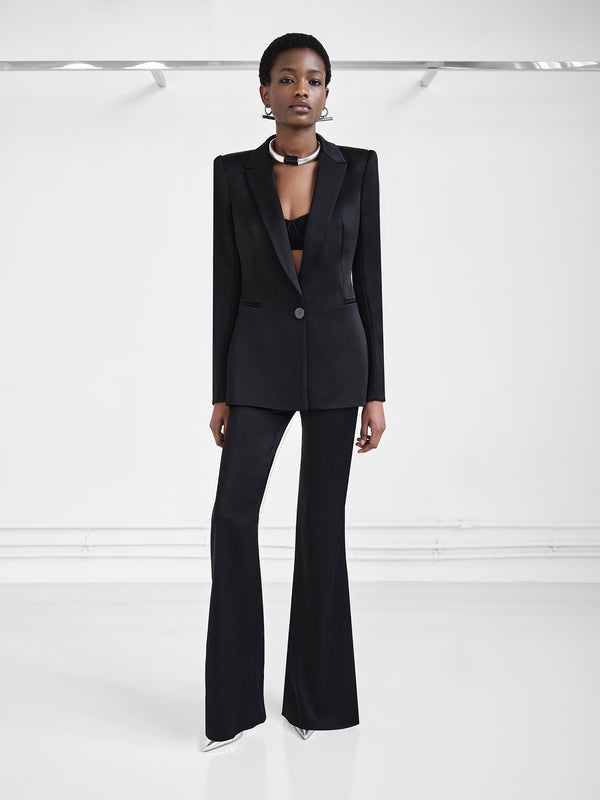 Sculpted Blazer - Black