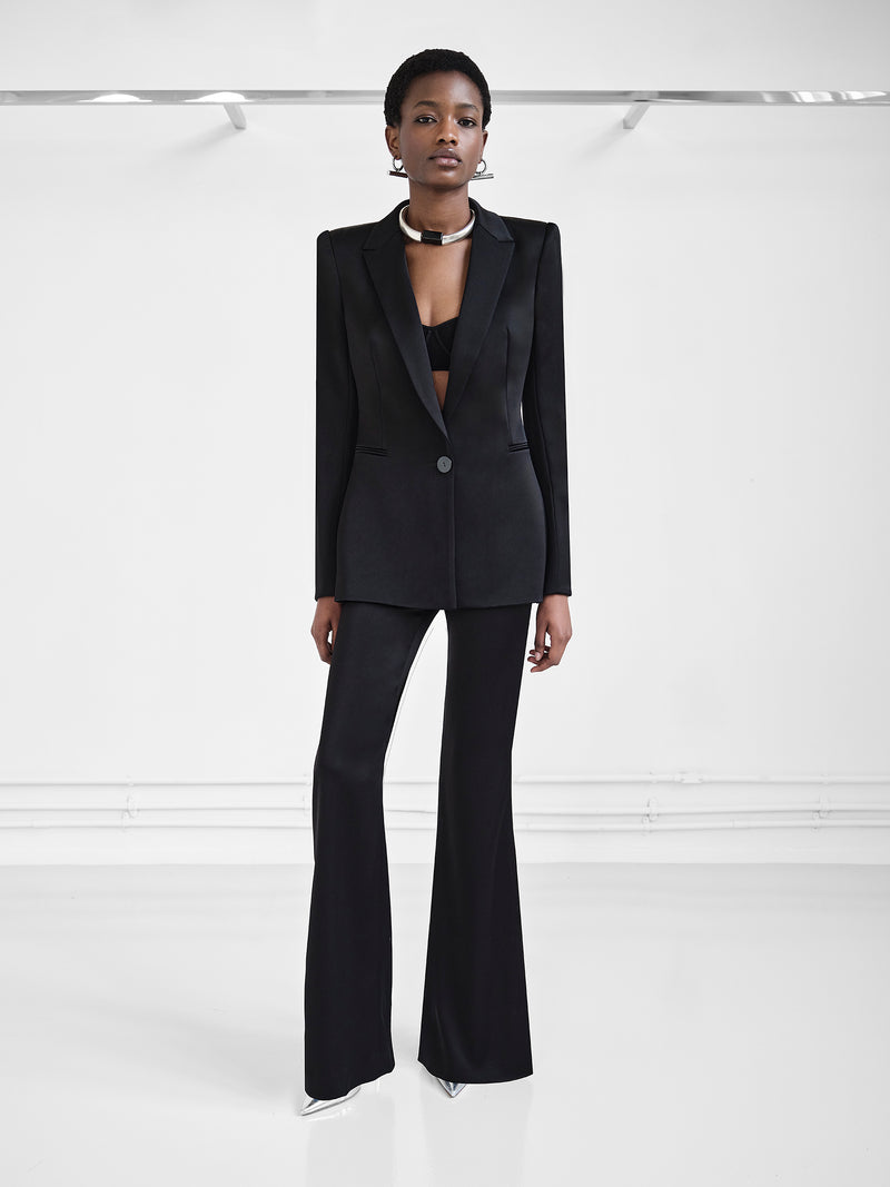 Sculpted Blazer - Black