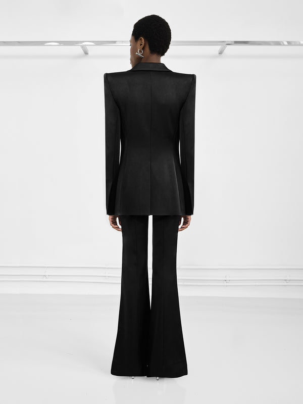 Sculpted Blazer - Black