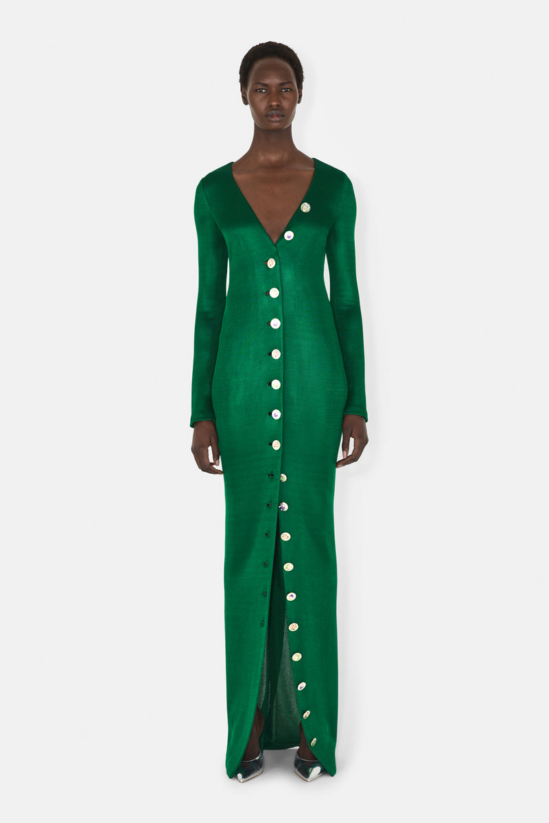 Turlington Dress - Emerald