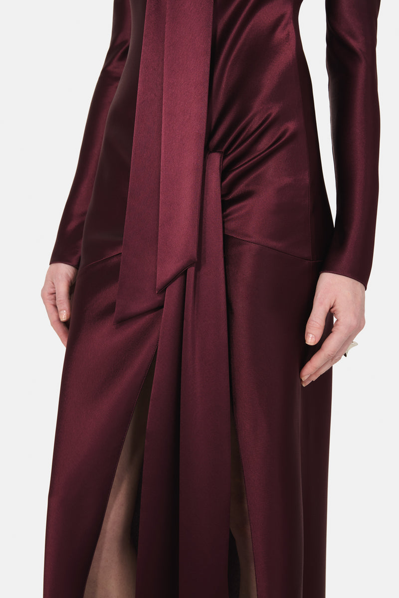 Emilie Dress - Oxblood