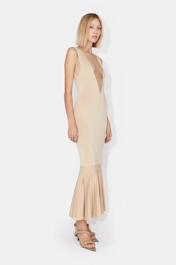 ERATO DRESS - RAFFIA
