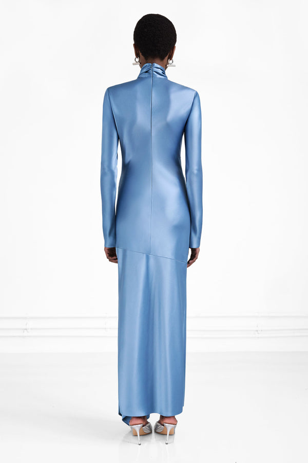 Emilie Dress - Steel Blue