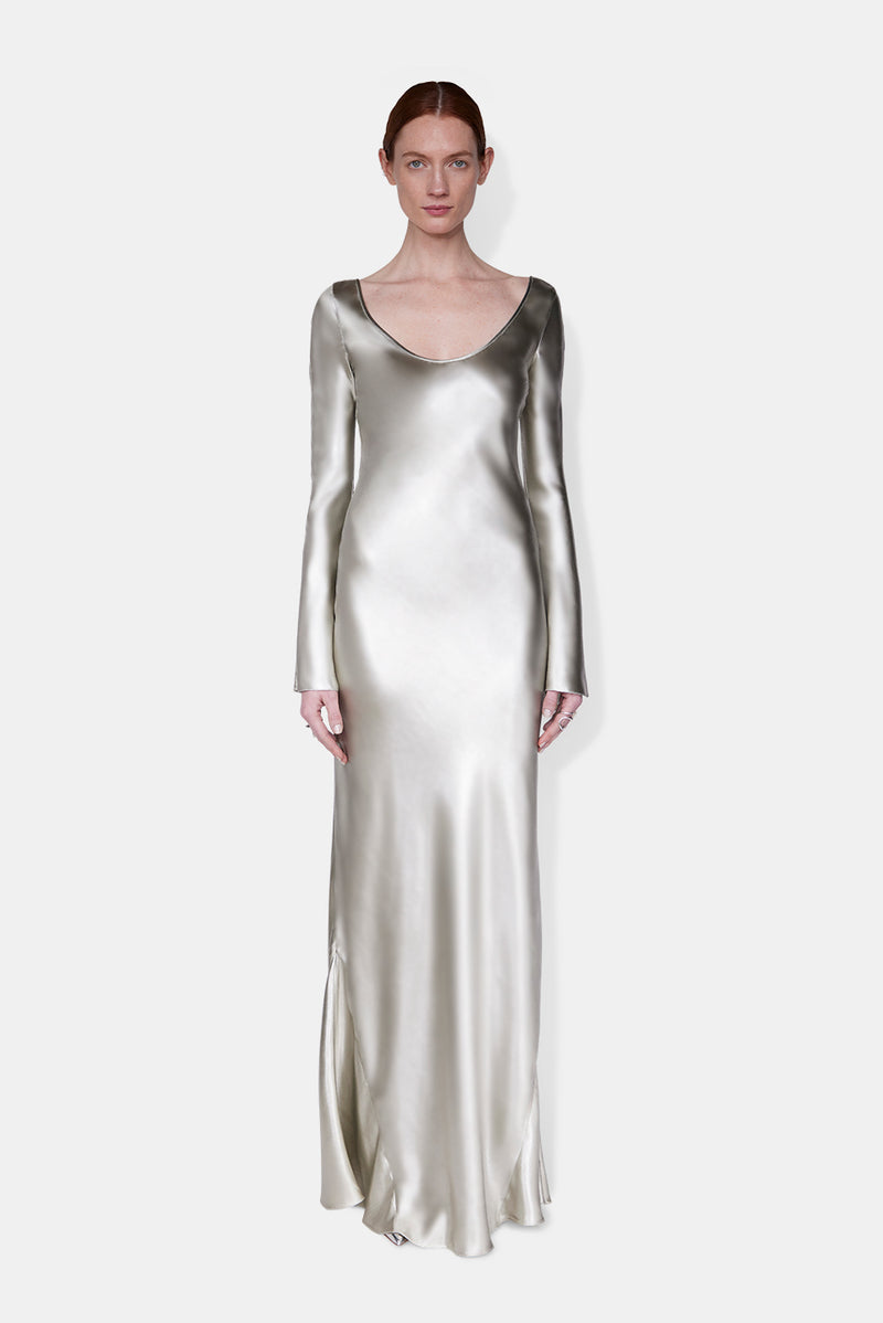 Valletta Gown - Silver