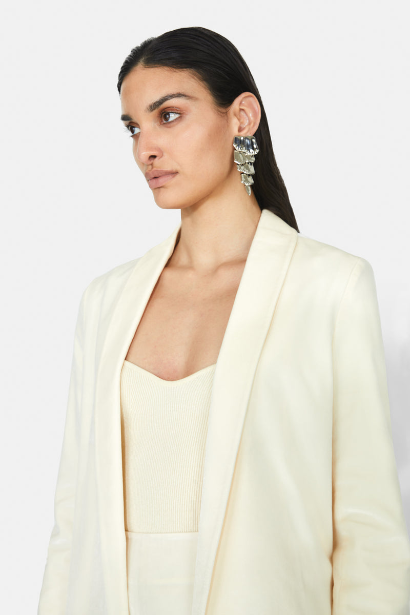 Velvet Julianne Bridal Blazer - Off White