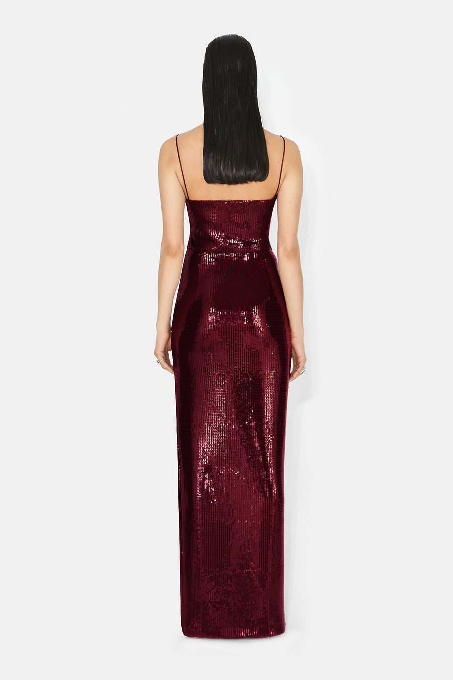 Stargaze Bandeau Dress - Blood Red