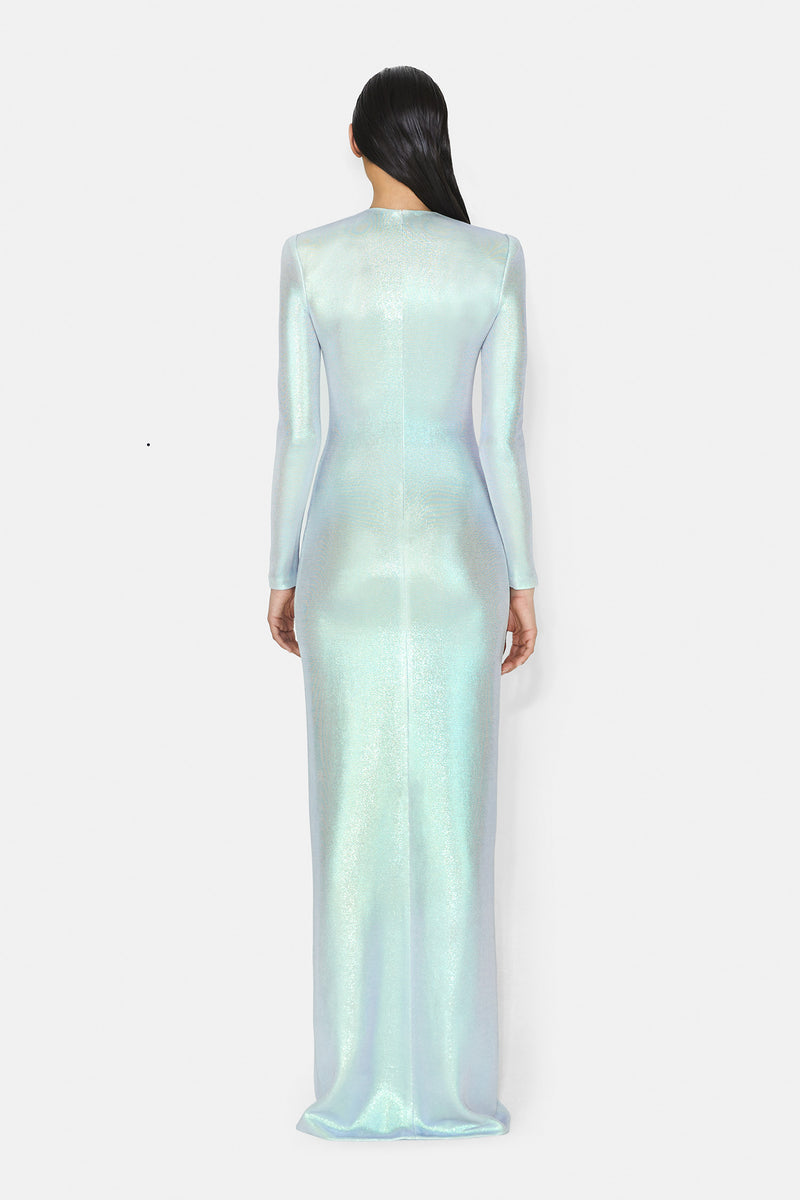 Frieze Long Sleeve Dress - Iridescent