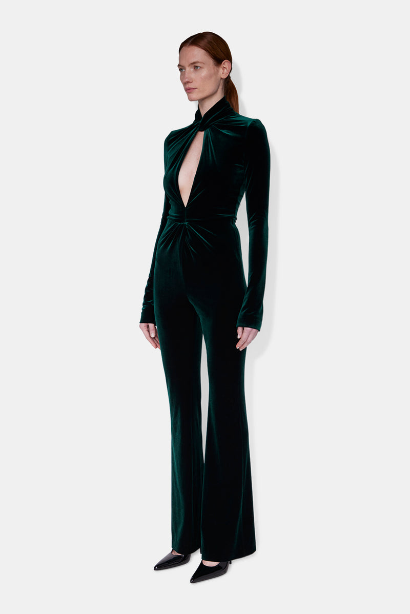 Boston Jumpsuit - Hunter Green