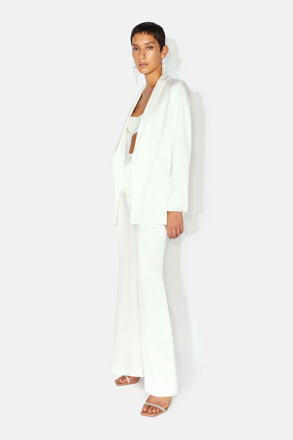 Julianne Bridal Trouser - Liquid White