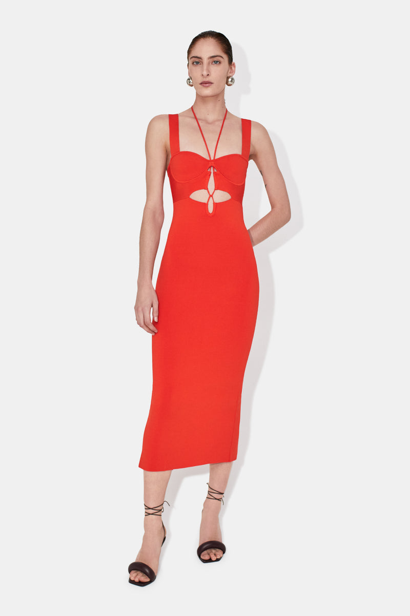 Kali Dress - Orange Rust