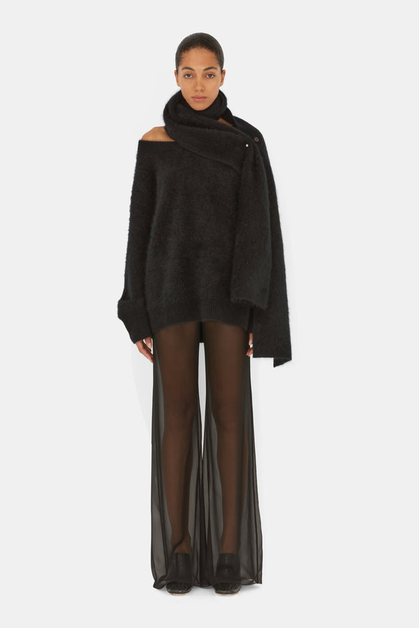 Cloud Cashmere Jumper - Black