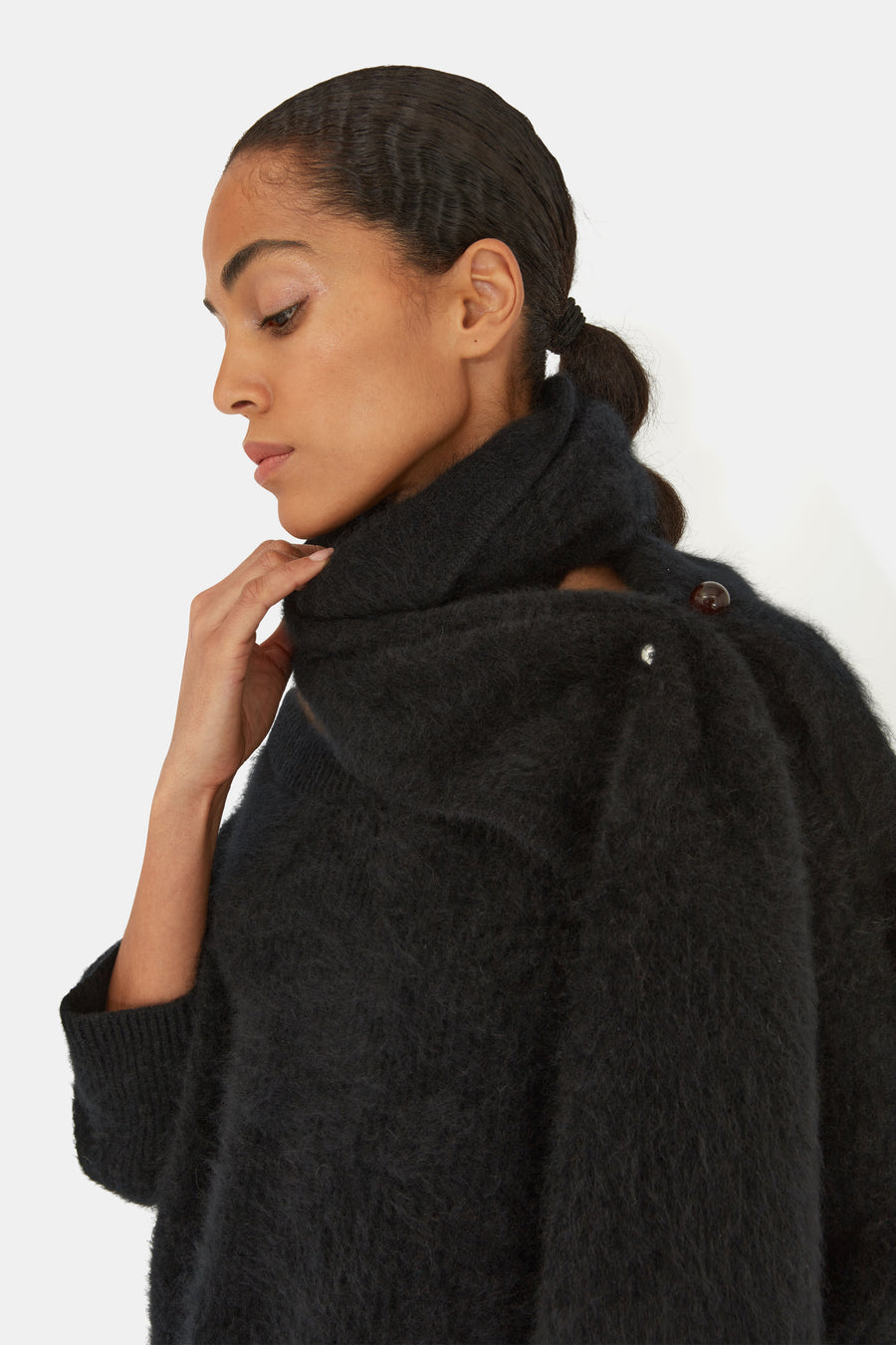 Cloud Cashmere Jumper - Black
