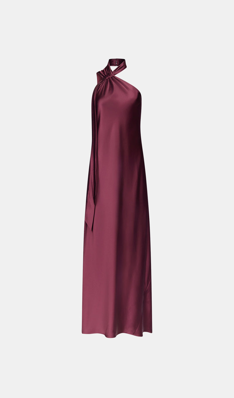 Ushuaia Dress - Burgundy