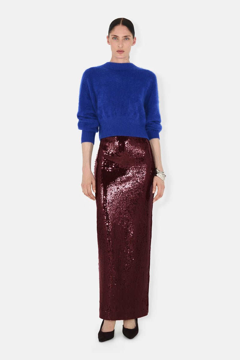 Diffusion Skirt - Oxblood