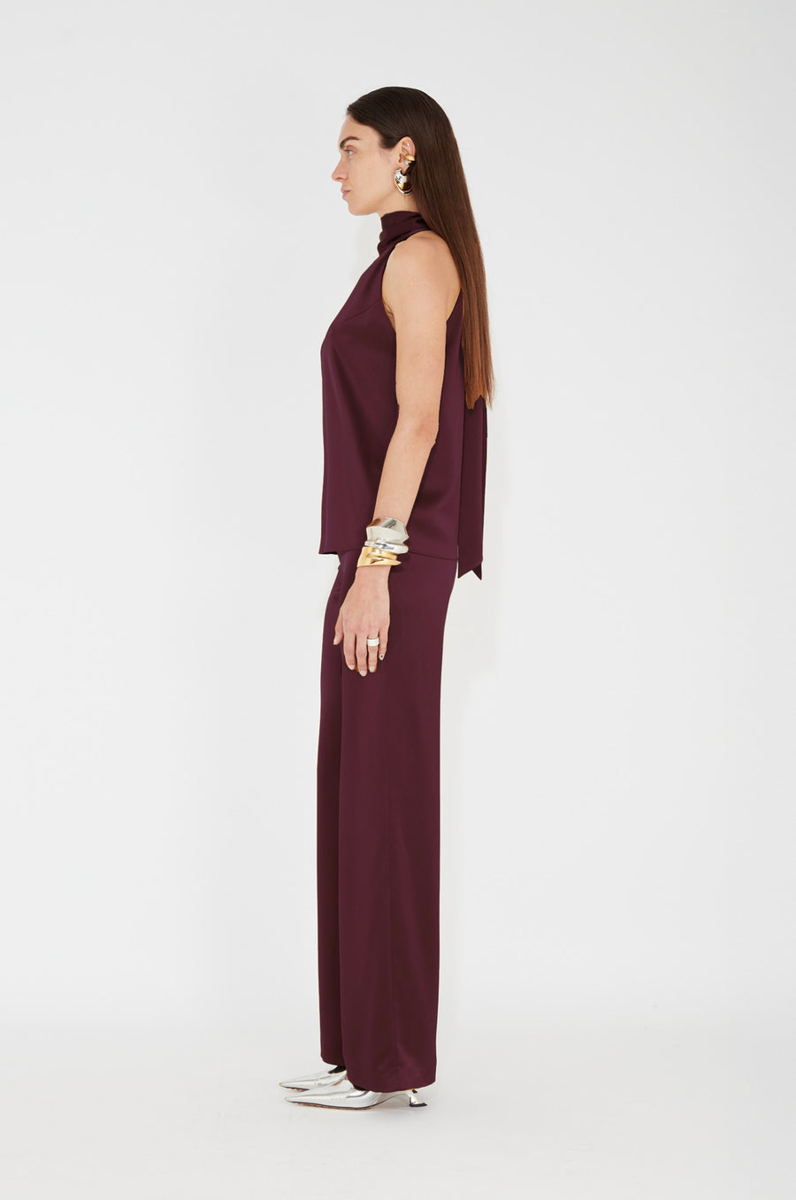 Sister Moon Trouser - Mahogany