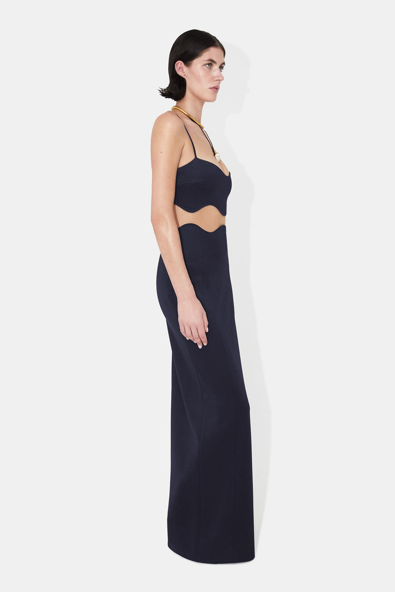 Siren Dress - Navy