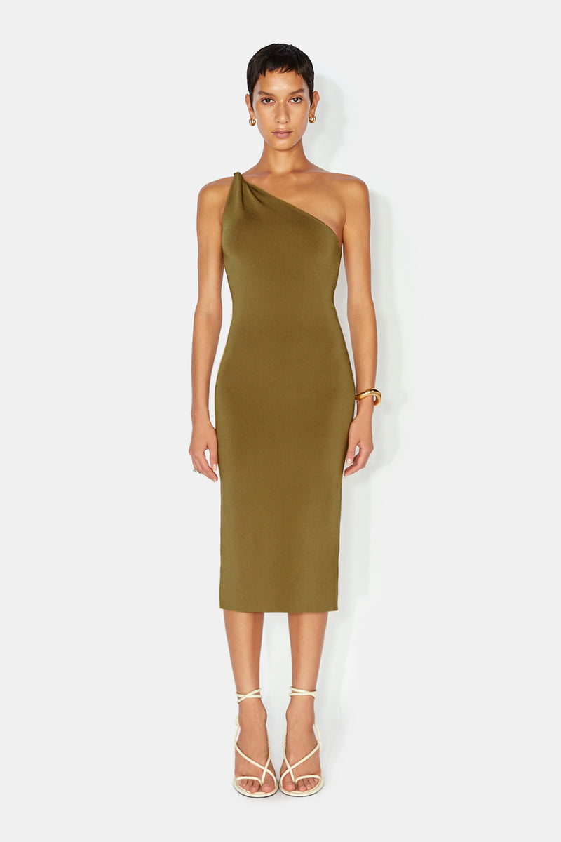 Persephone Dress - Olive