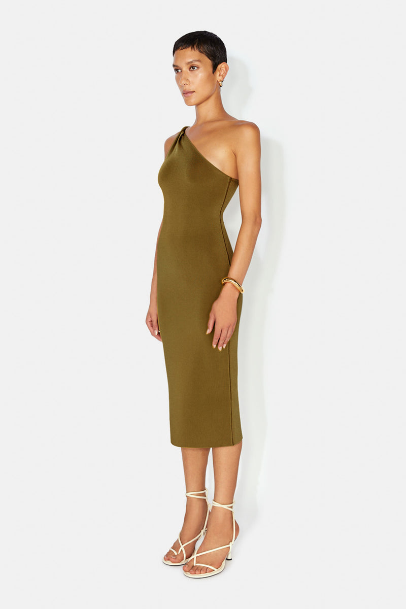 Persephone Dress - Olive