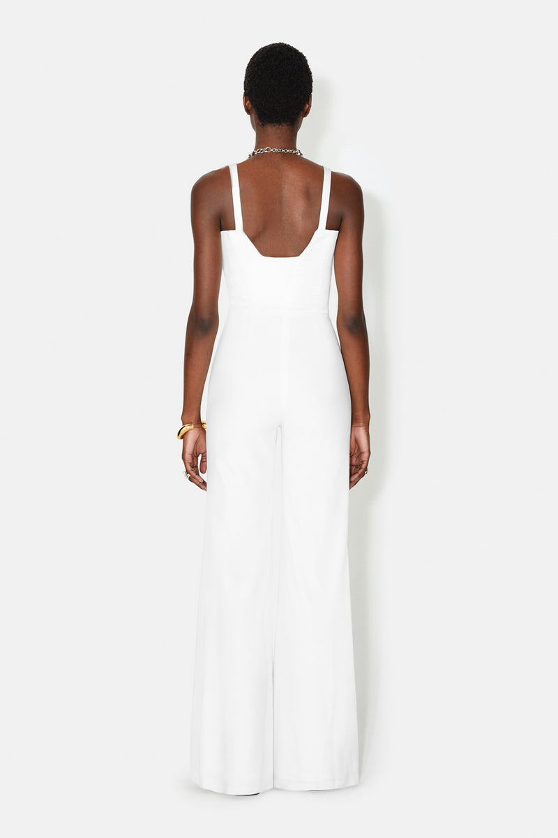 Bridal Eclipse Jumpsuit - White