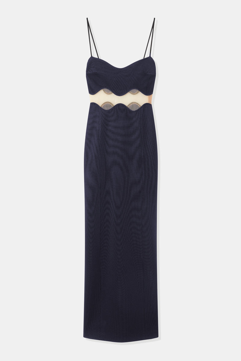 Siren Dress - Navy