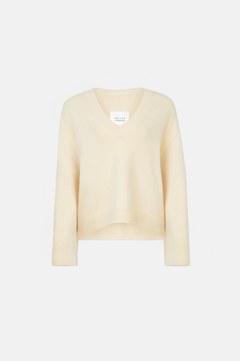 Maia Cashmere Sweater - Vanilla